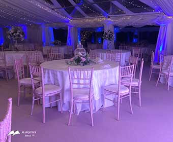 Image of Marquees Direct table chairs